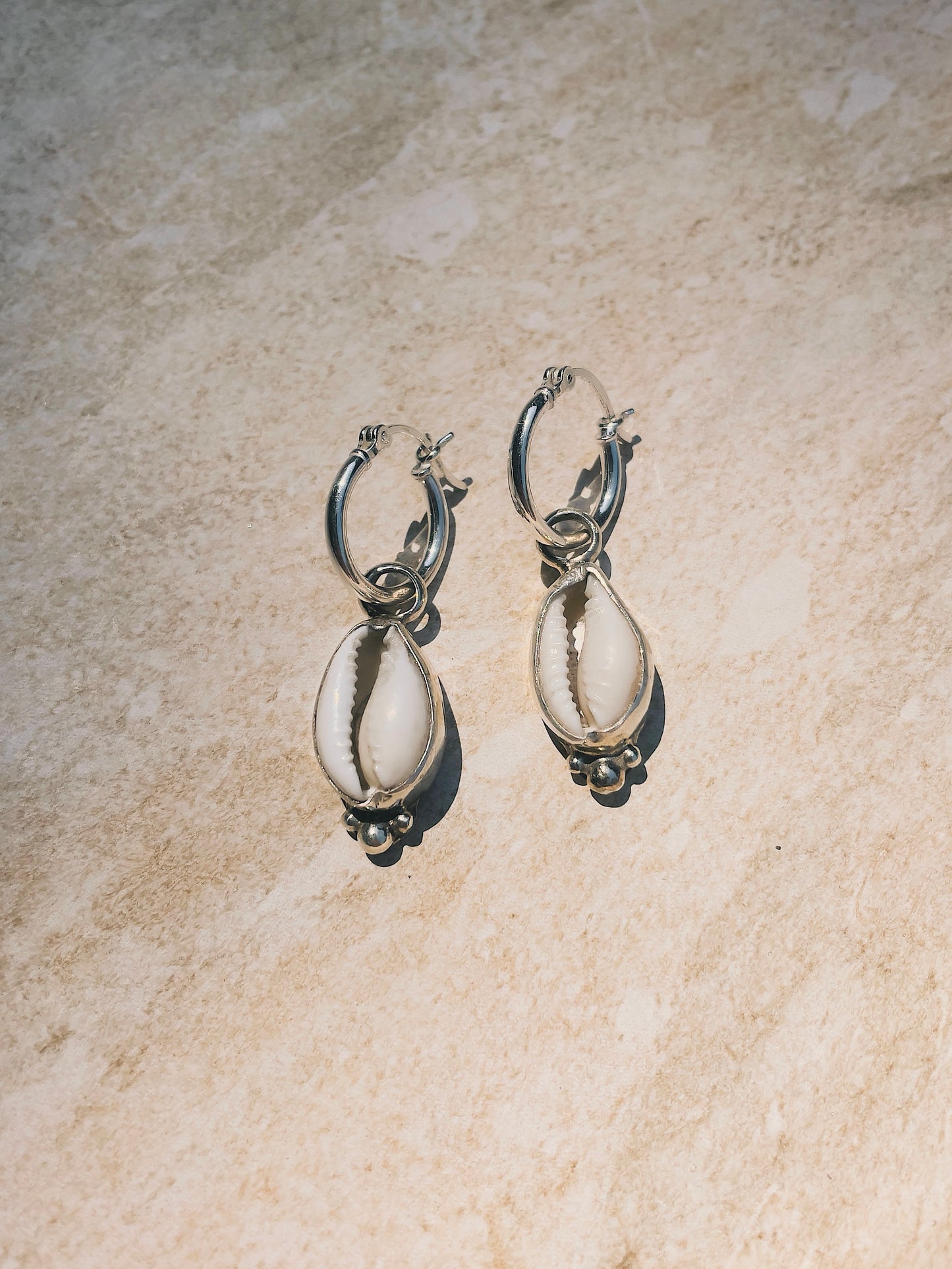 Ocea Cowrie Earrings