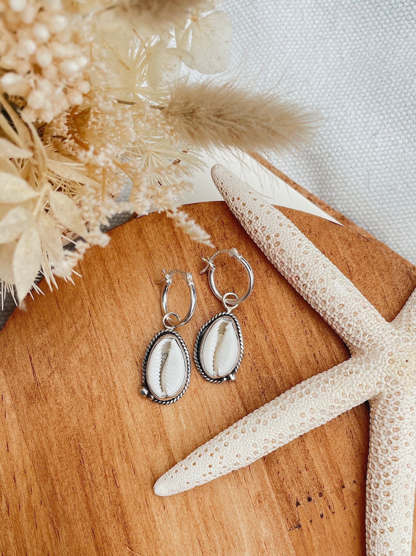 Cowrie Shell Earrings