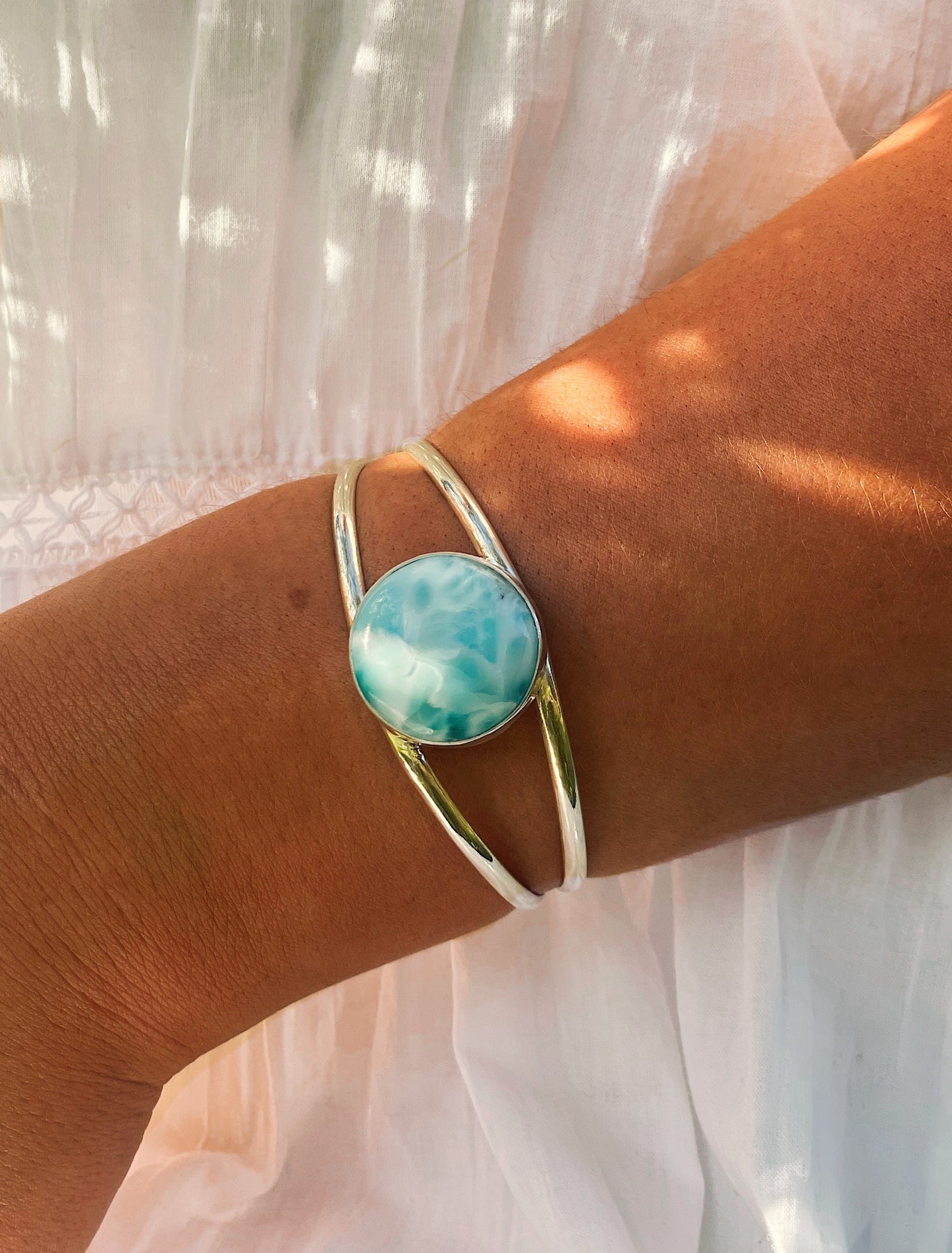 Paradise Larimar Cuff
