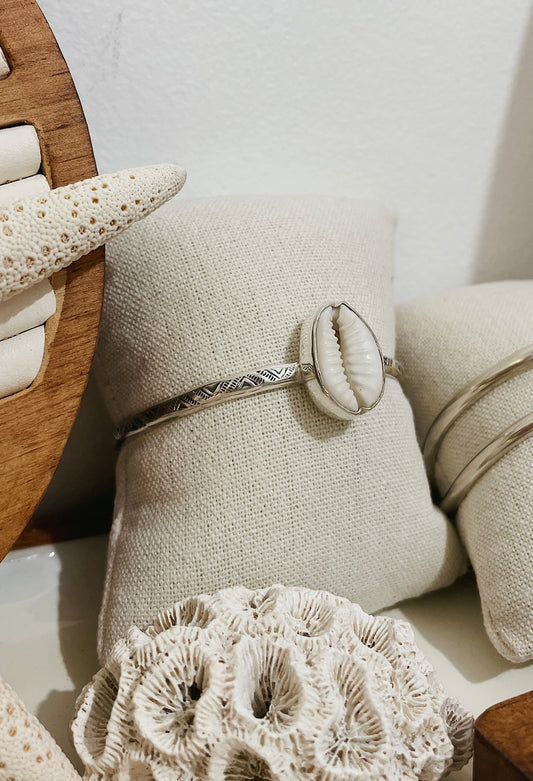Indi Cowrie Cuff