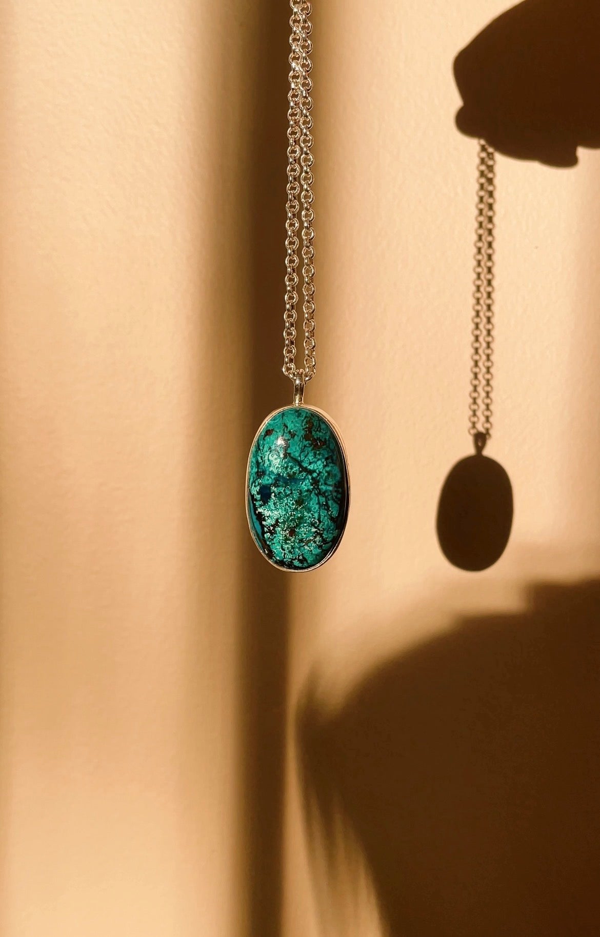 Shattuckite Azure Pendant - PENDANT ONLY