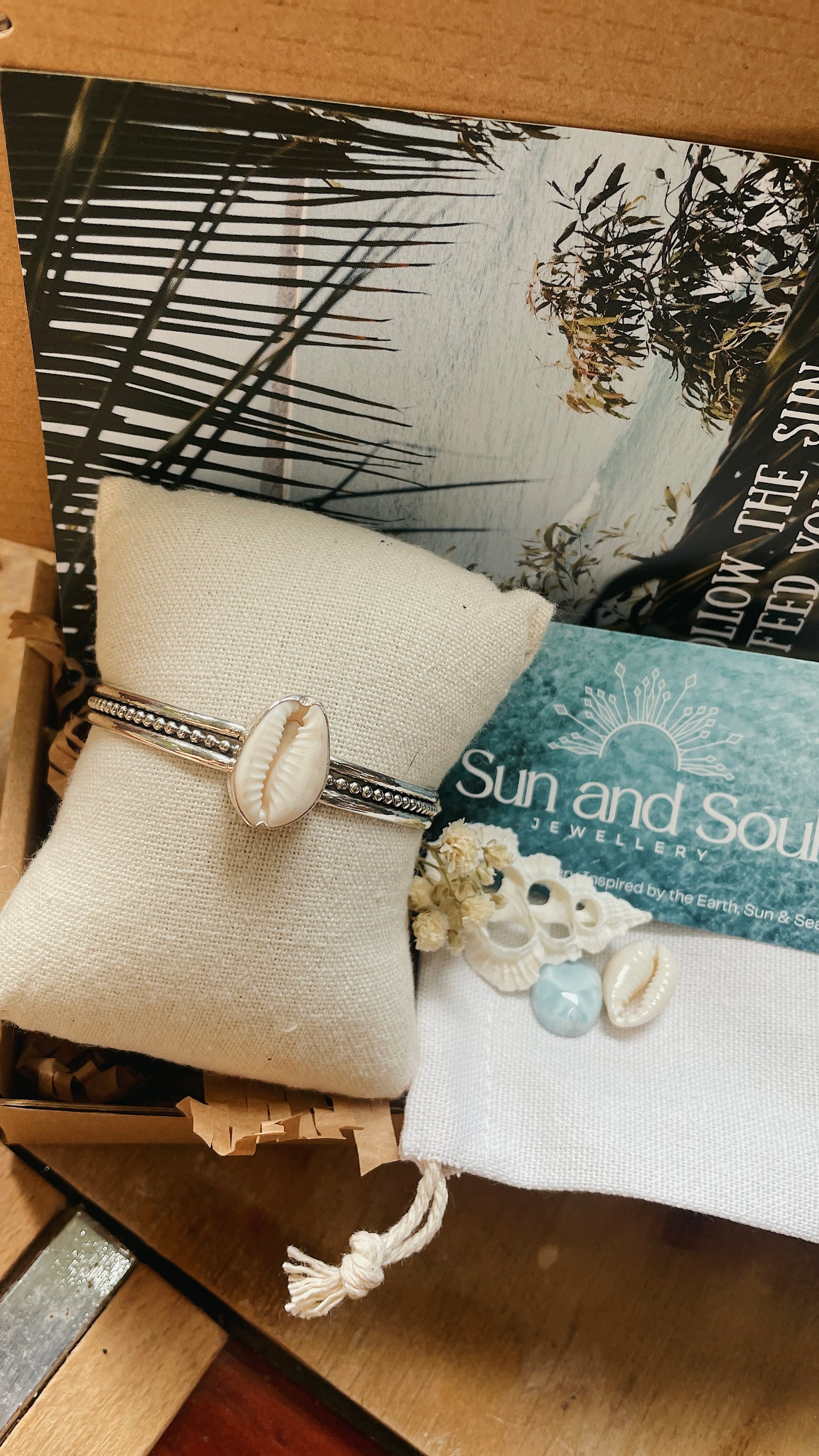 Oasis Cowrie Cuff