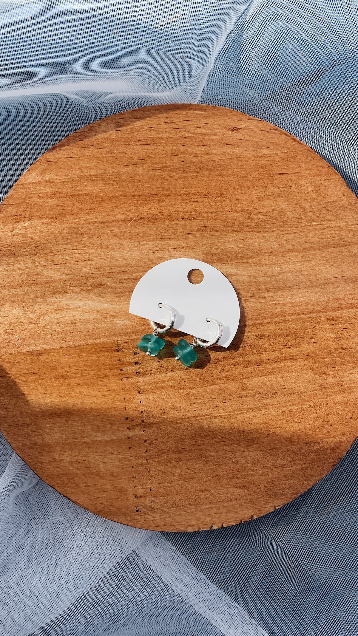 Sea Glass Stacker Earrings