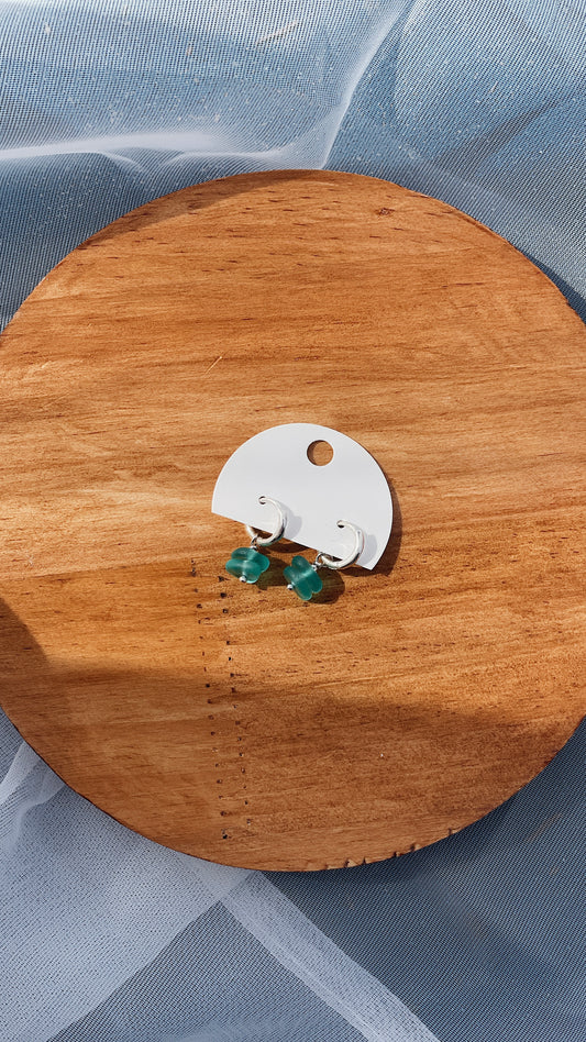 Sea Glass Stacker Earrings
