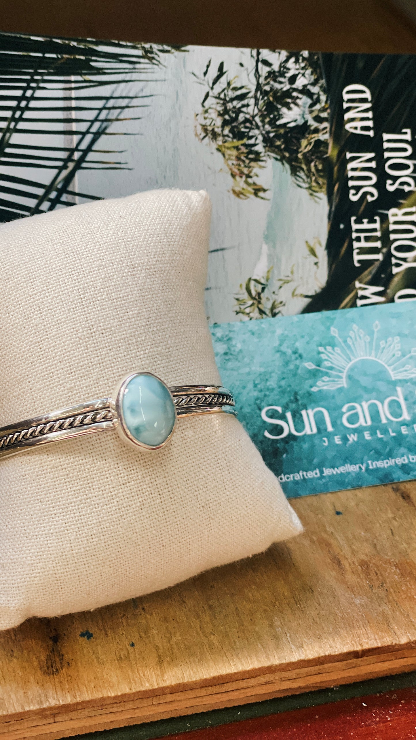 Larimar Dreams Cuff