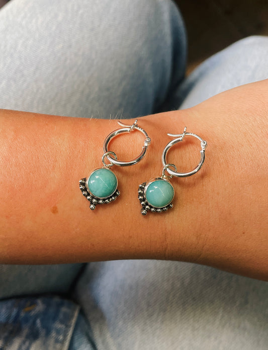 Amazonite Soul Earrings