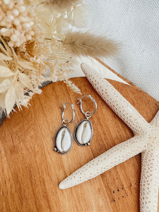 Cowrie Shell Earrings
