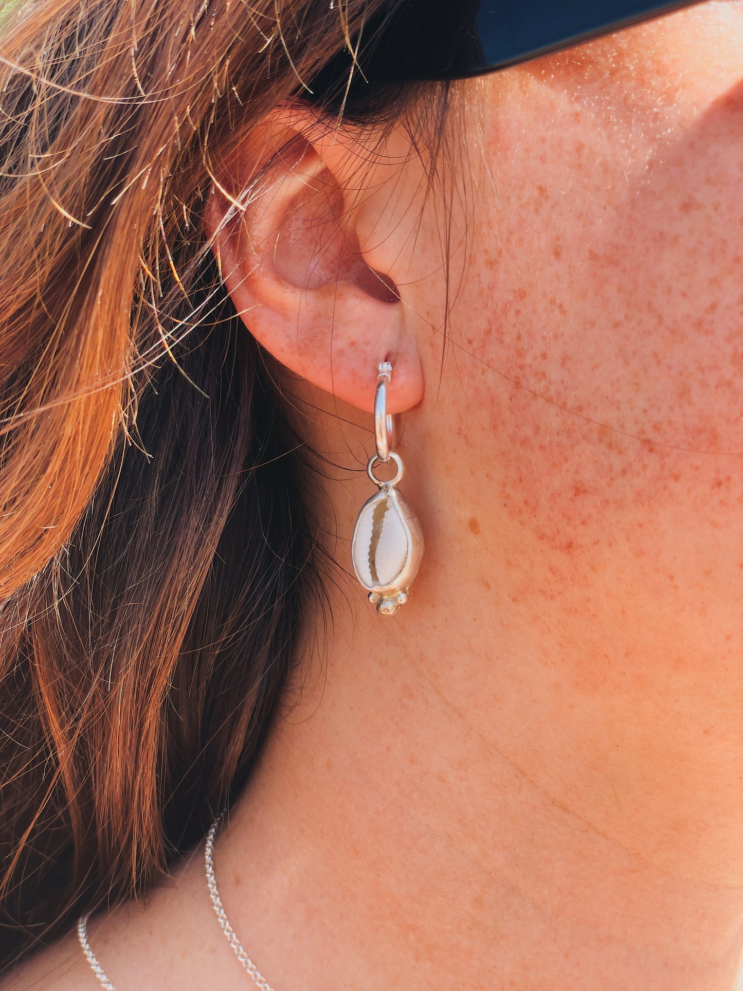 Ocea Cowrie Earrings