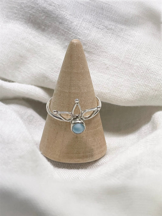 Sun Larimar Ring