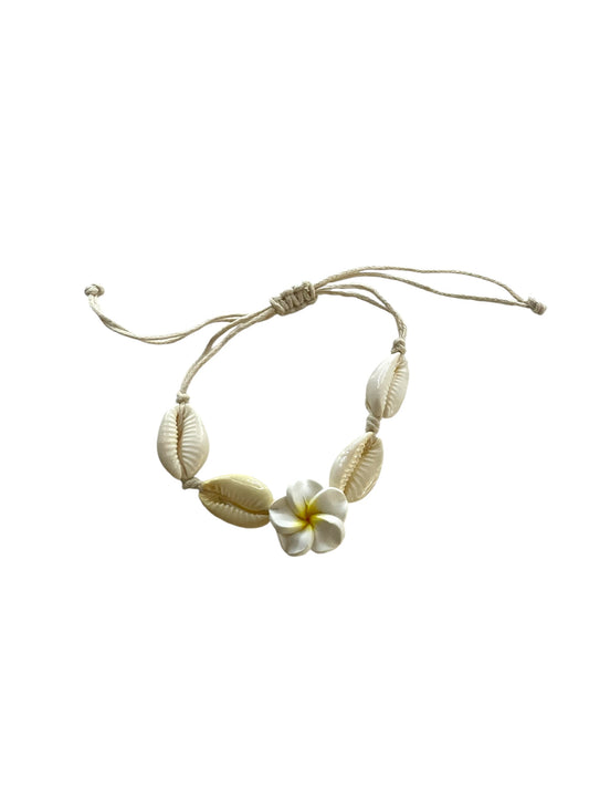 Yellow Hibiscus Bracelet