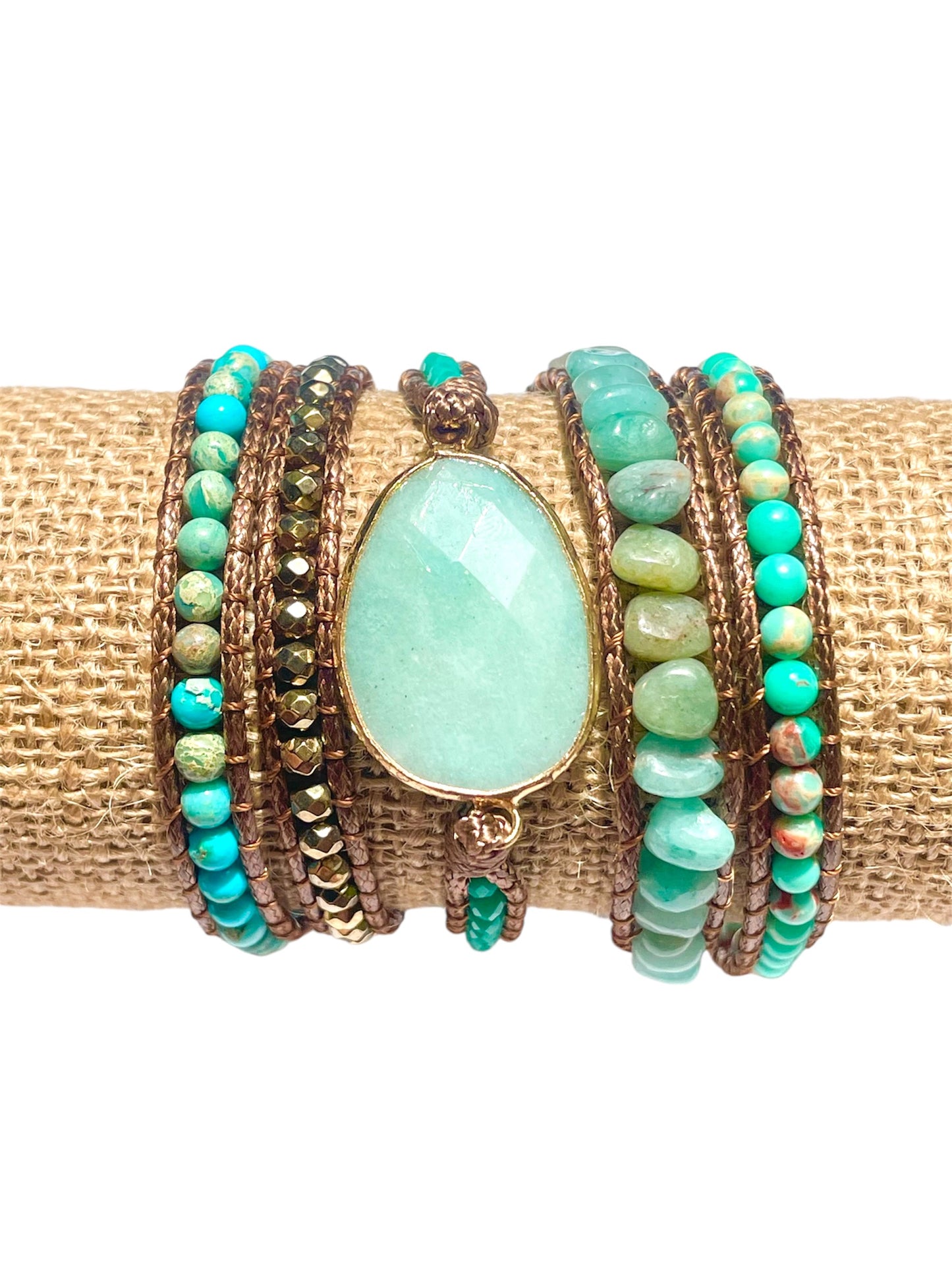 Green Aventurine Large Wrap