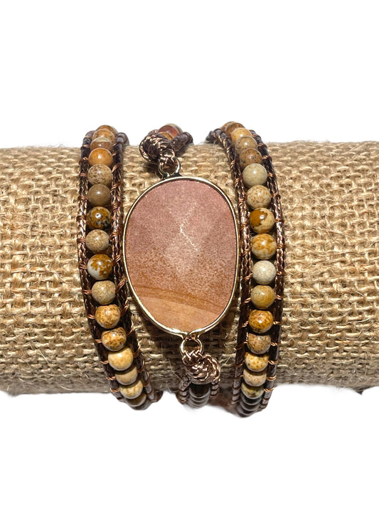 Picture Jasper Crystal Small Wrap